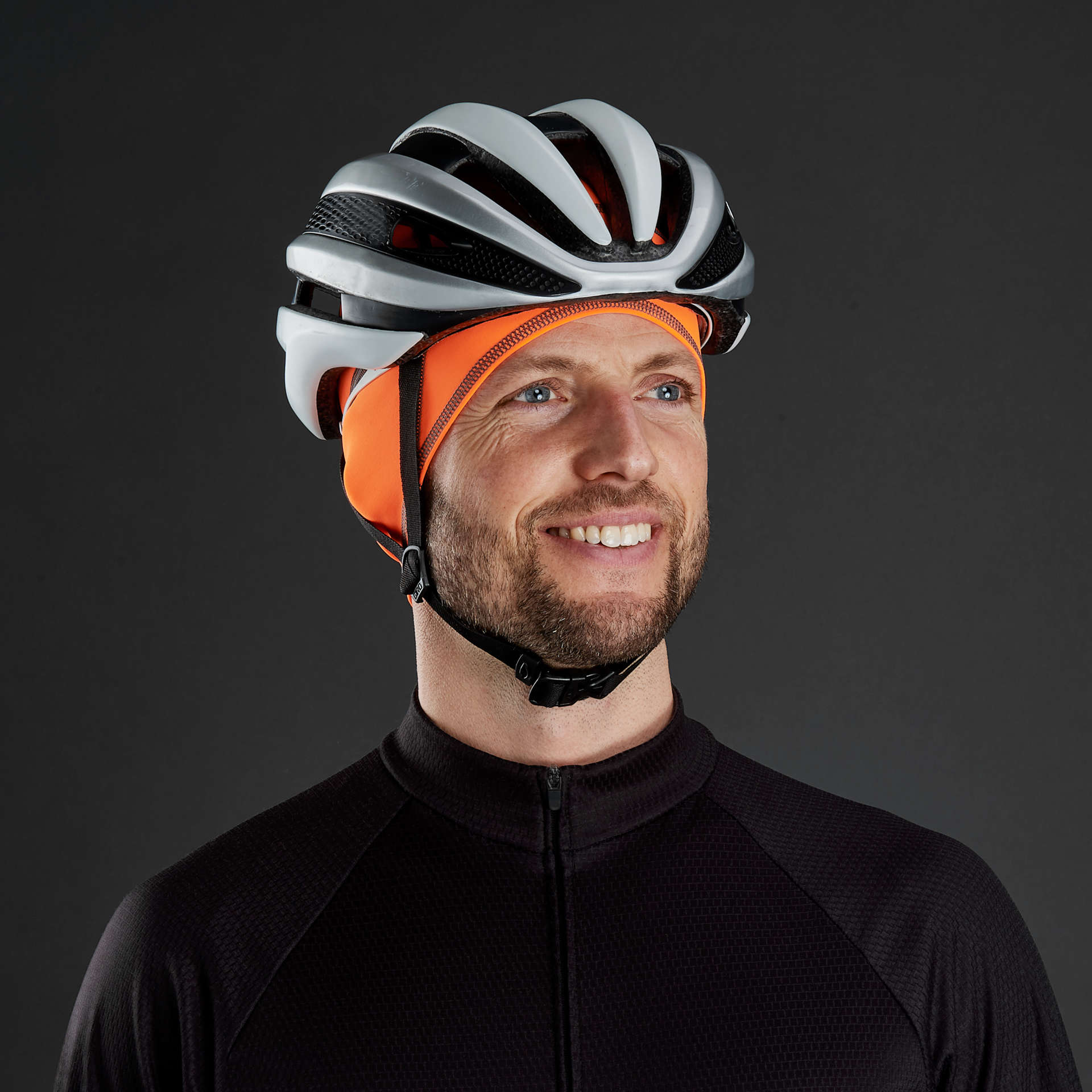 GripGrab Lightweight Thermal Skull Cap Hi-Vis Oranje