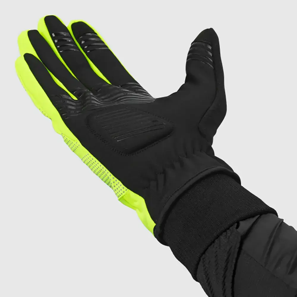 GripGrab Ride II Windproof Winter Fietshandschoenen Hi-Vis Geel