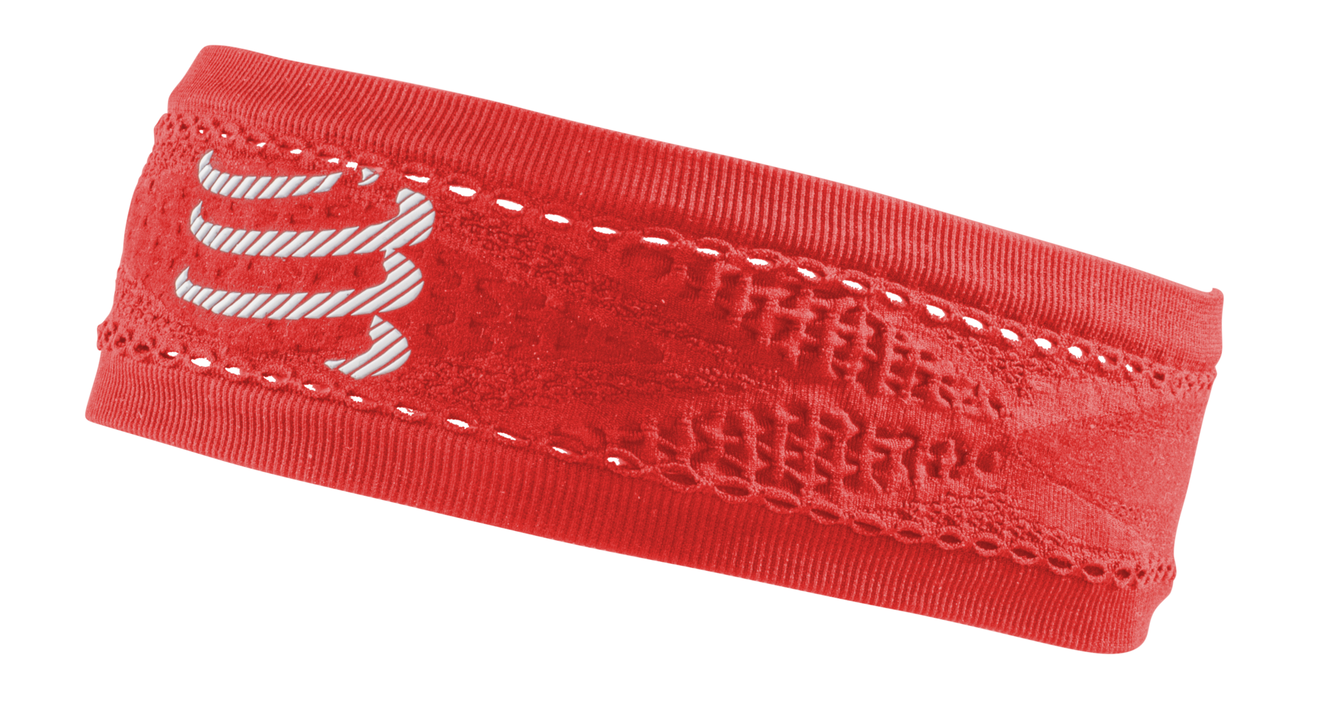 Compressport Thin HeadBand On/Off Rood1