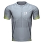 Compressport Racing Hardloopshirt Korte Mouwen Grijs Melange Heren