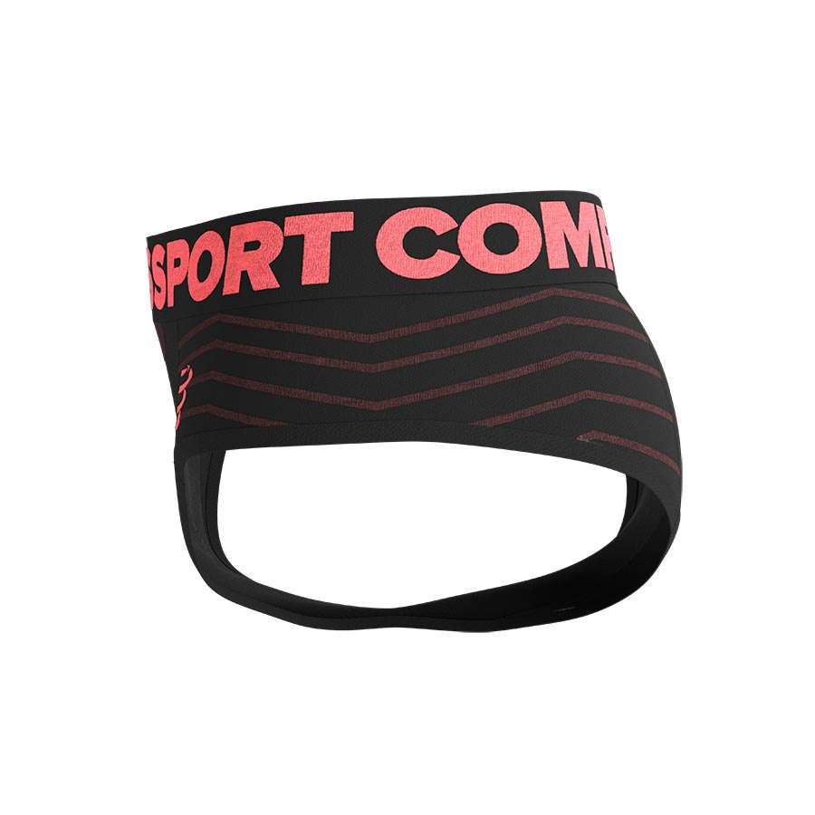 Compressport Seamless Boxer Zwart/Roze Dames