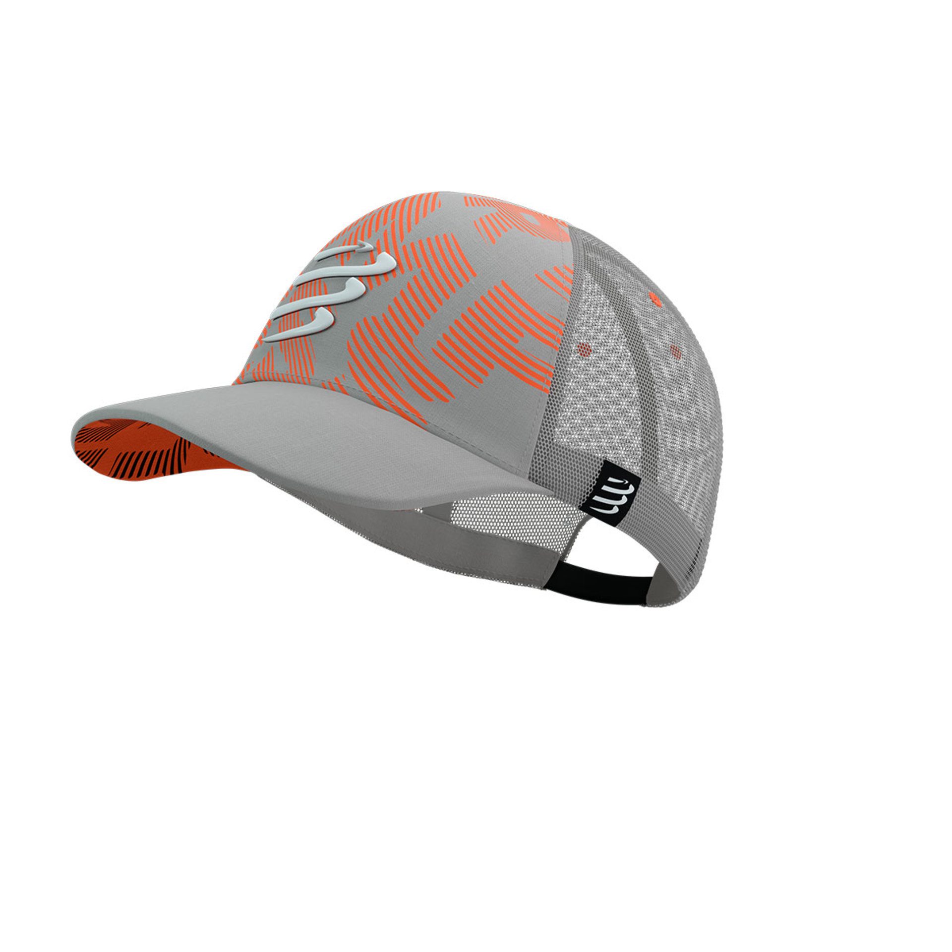 Compressport Trucker Cap Zilver/Oranje