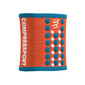 Compressport Zweetband 3D.Dots Oranje/Blauw