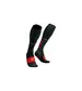 Compressport Full Socks Winter Run Hardloopsokken Zwart/Rood