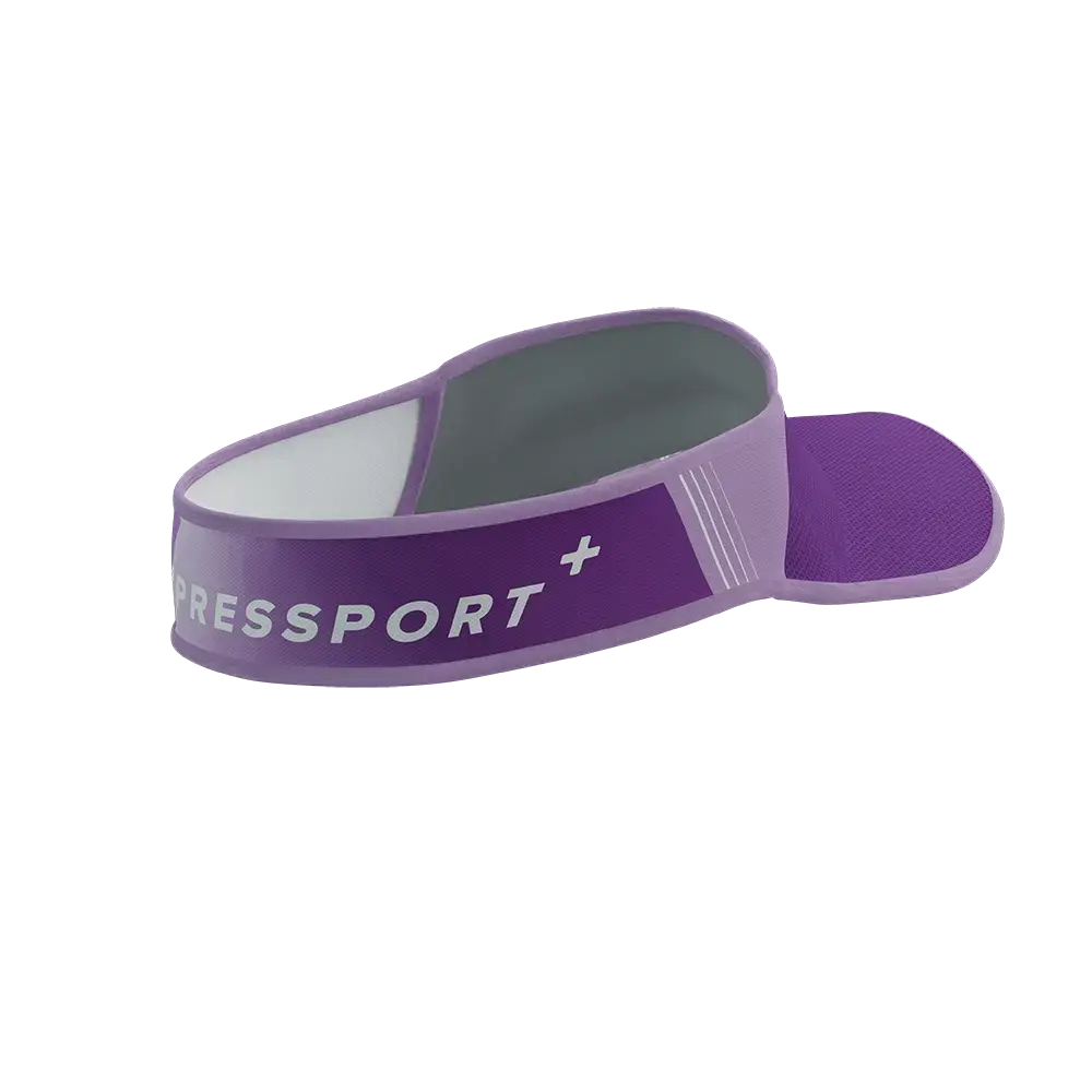 Compressport Visor Ultralight Paars/Wit