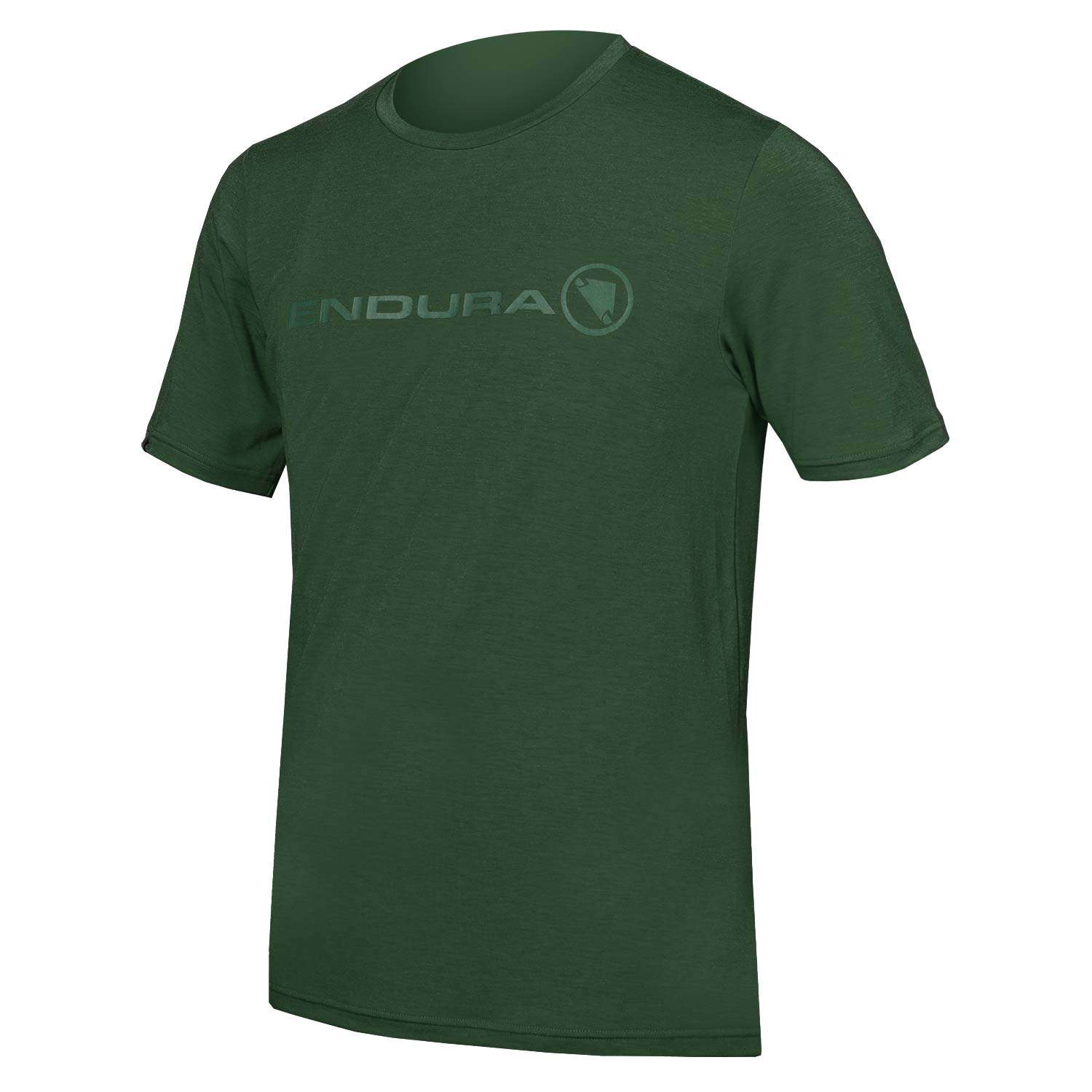 Endura SingleTrack MTB Fietsshirt Korte Mouwen Groen Heren