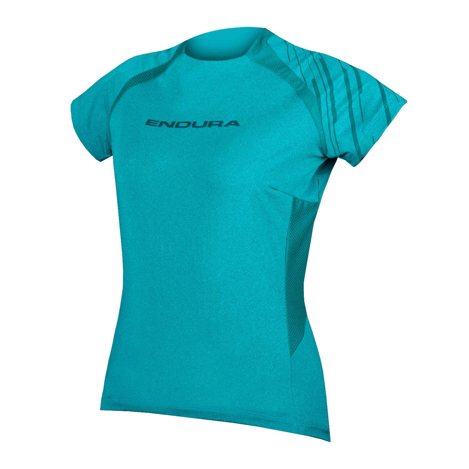 Endura SingleTrack MTB Fietsshirt Korte Mouwen Blauw Dames