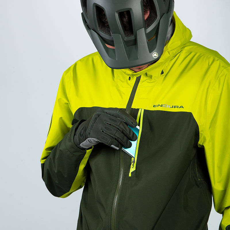 Endura SingleTrack Waterproof Onesie Groen/Lichtgroen Heren