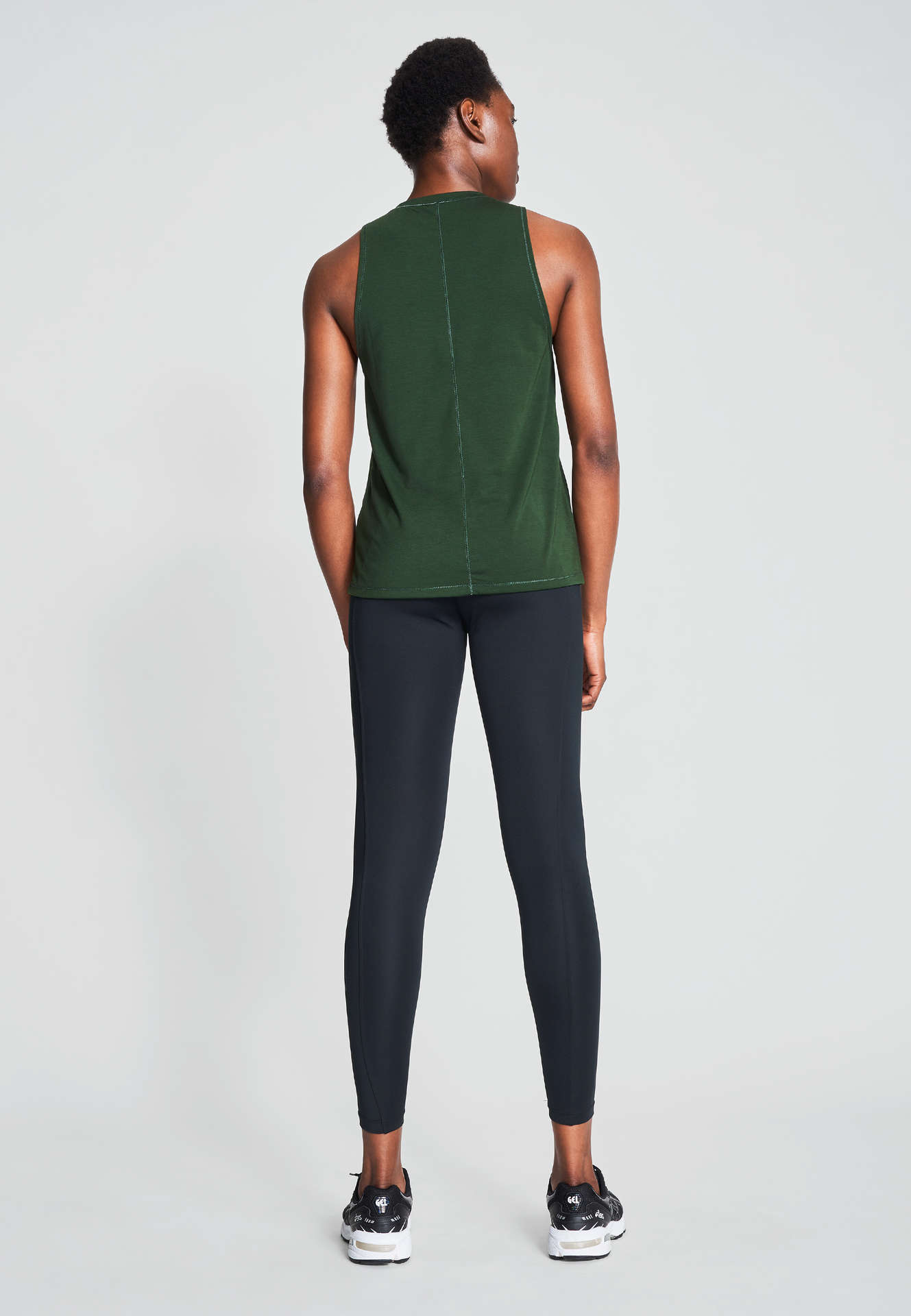 Röhnisch Clara Loose Hardloopshirt Zonder Mouwen Groen Dames