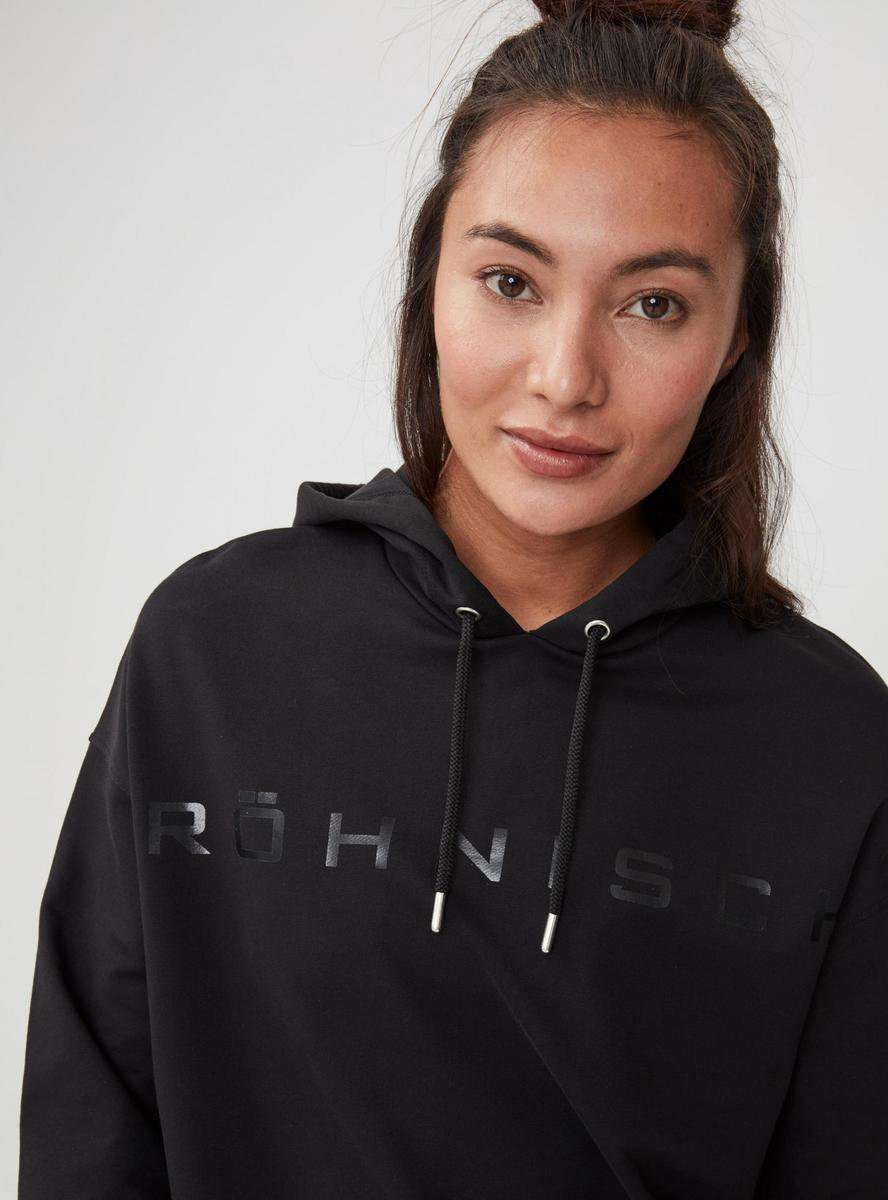 Röhnisch Comfy Sweat Hoodie Zwart Dames