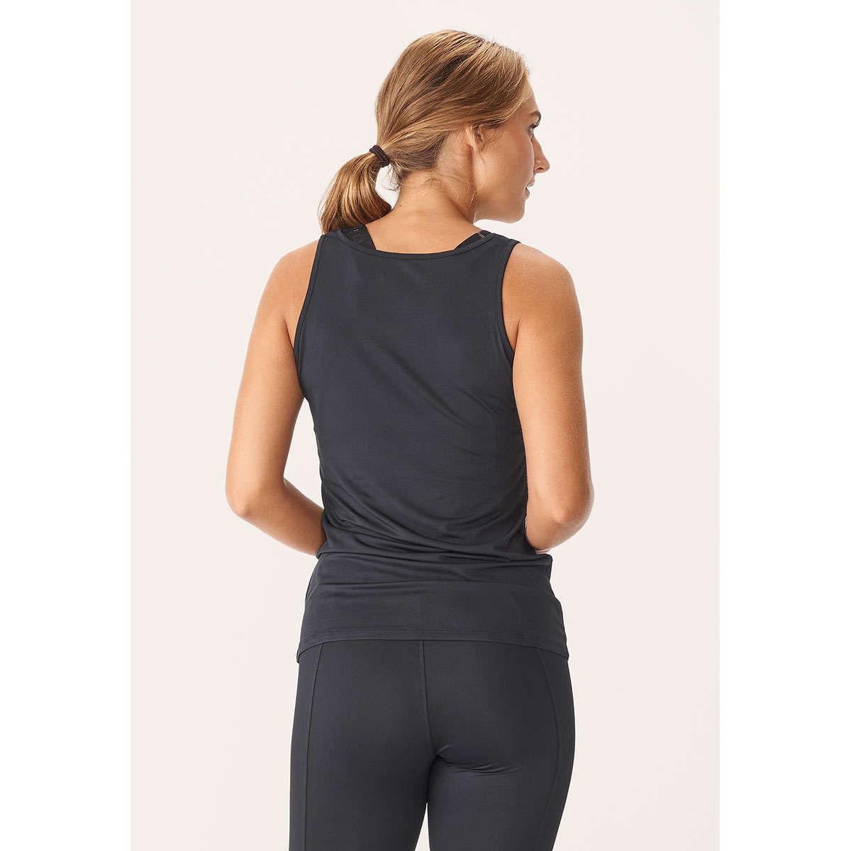 Röhnisch Kay Premium High Waist Hardloopbroek Lang Zwart Dames