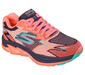 Skechers GO Run Ultra Road Hardloopschoenen Oranje/Groen Dames