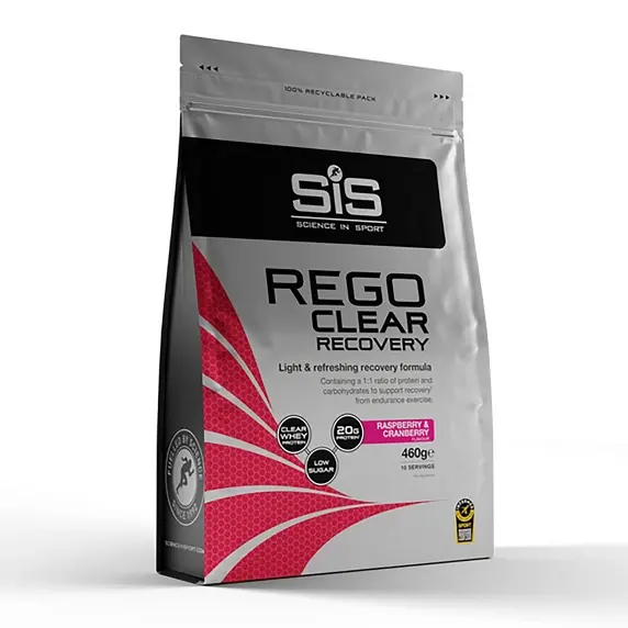 SiS REGO Clear Recoverydrank Framboos/Cranberry 460g