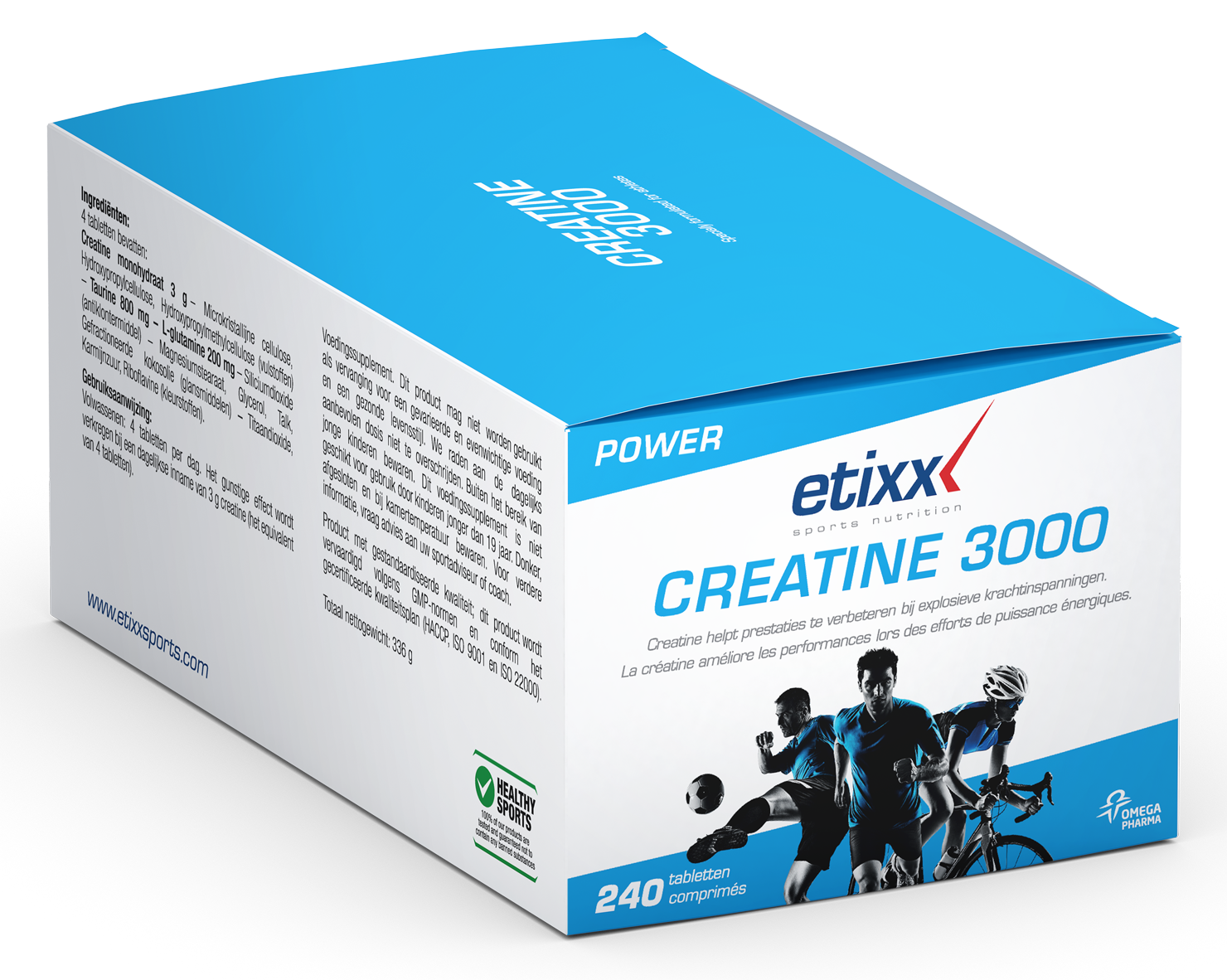 Etixx Creatine 3000 240 Tabletten