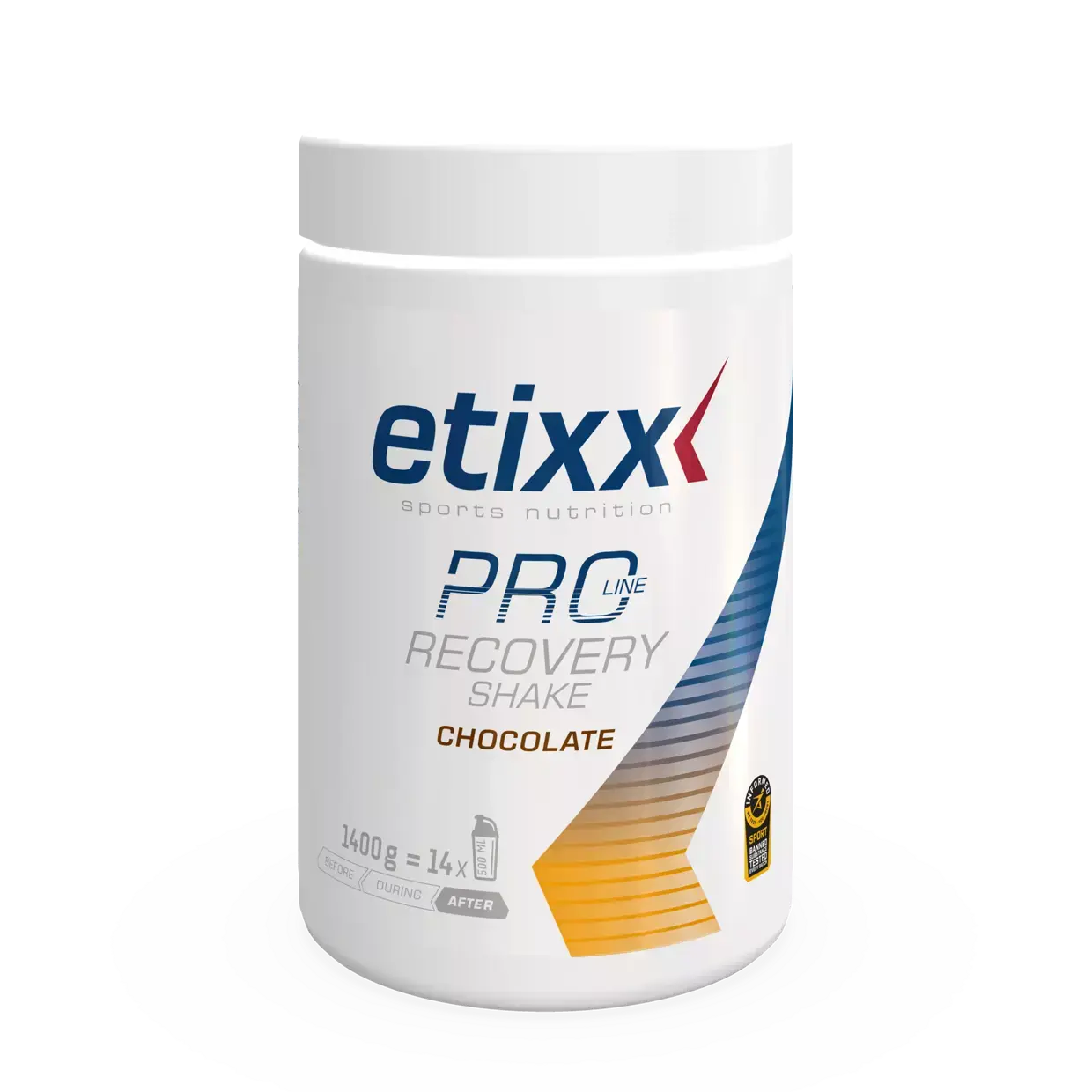 Etixx Recovery Pro Shake Chocolade 1.4kg