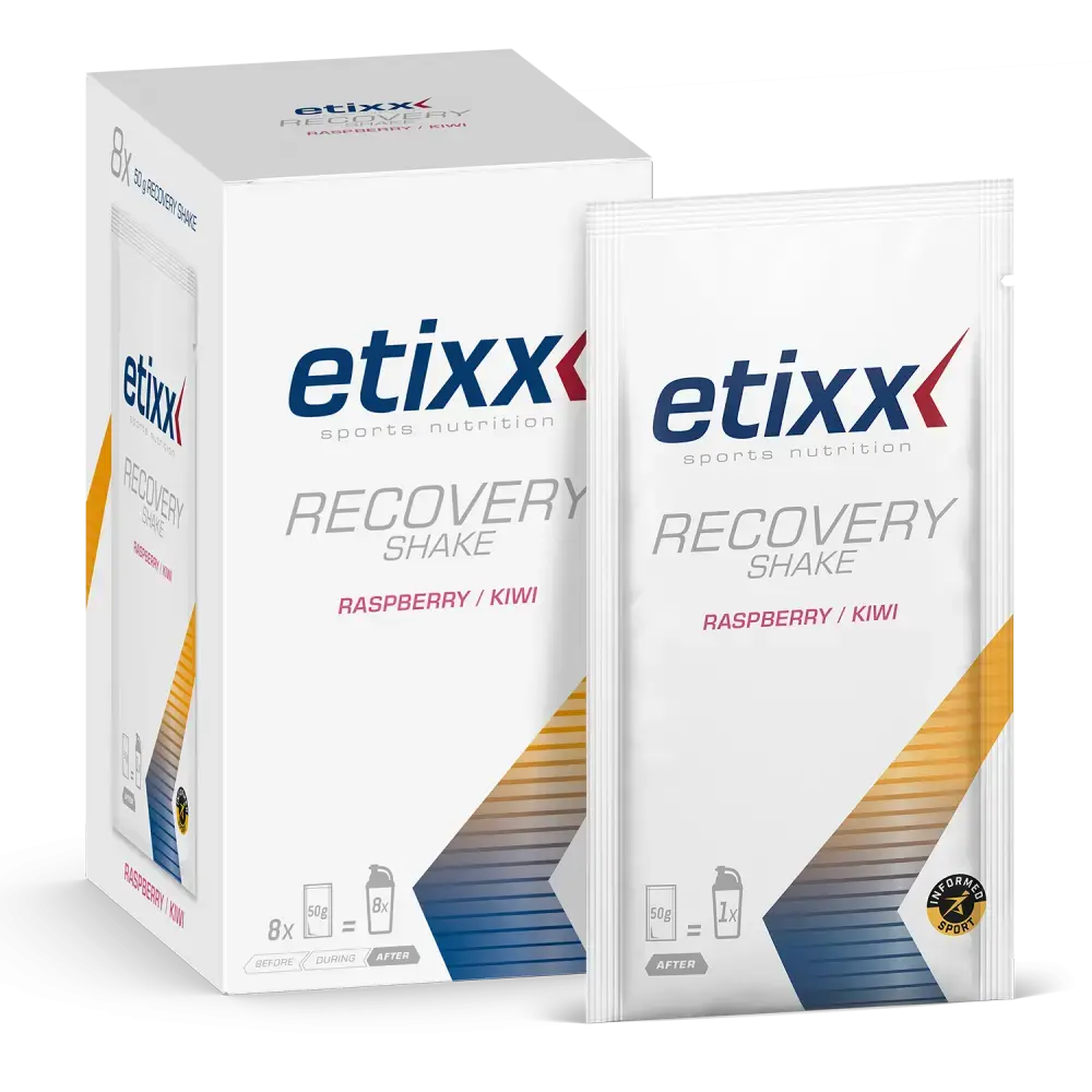 Etixx Recovery Shake Framboos/Kiwi 8x50 gram