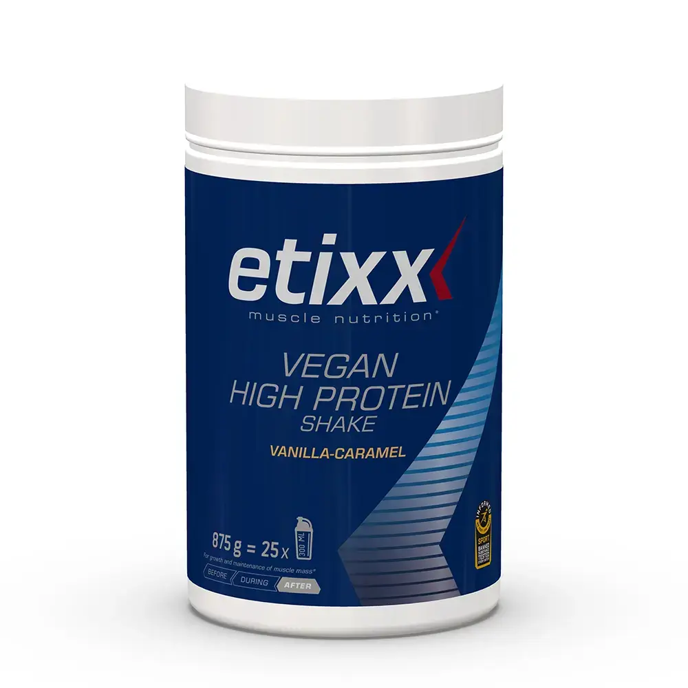 Etixx Vegan High Protein Shake Vanille/Caramel 875g