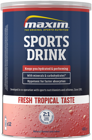 Maxim Sports Drink Fresh Tropical 480 gram