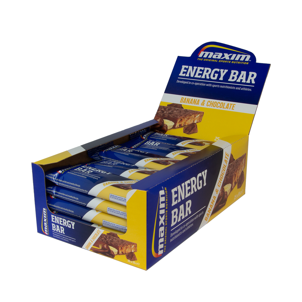 Maxim Energiereep Banaan/Chocolade 25 stuks