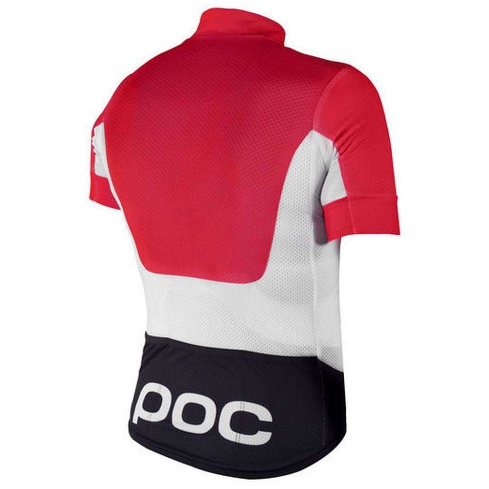 POC Raceday Climber Fietsshirt Wit/Rood Dames