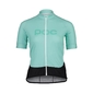 POC Essential Road Logo Fietsshirt Korte Mouwen Fluo Lichtgroen/Groen Dame