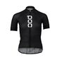 POC Essential Road Logo Fietsshirt Korte Mouwen Zwart Dames