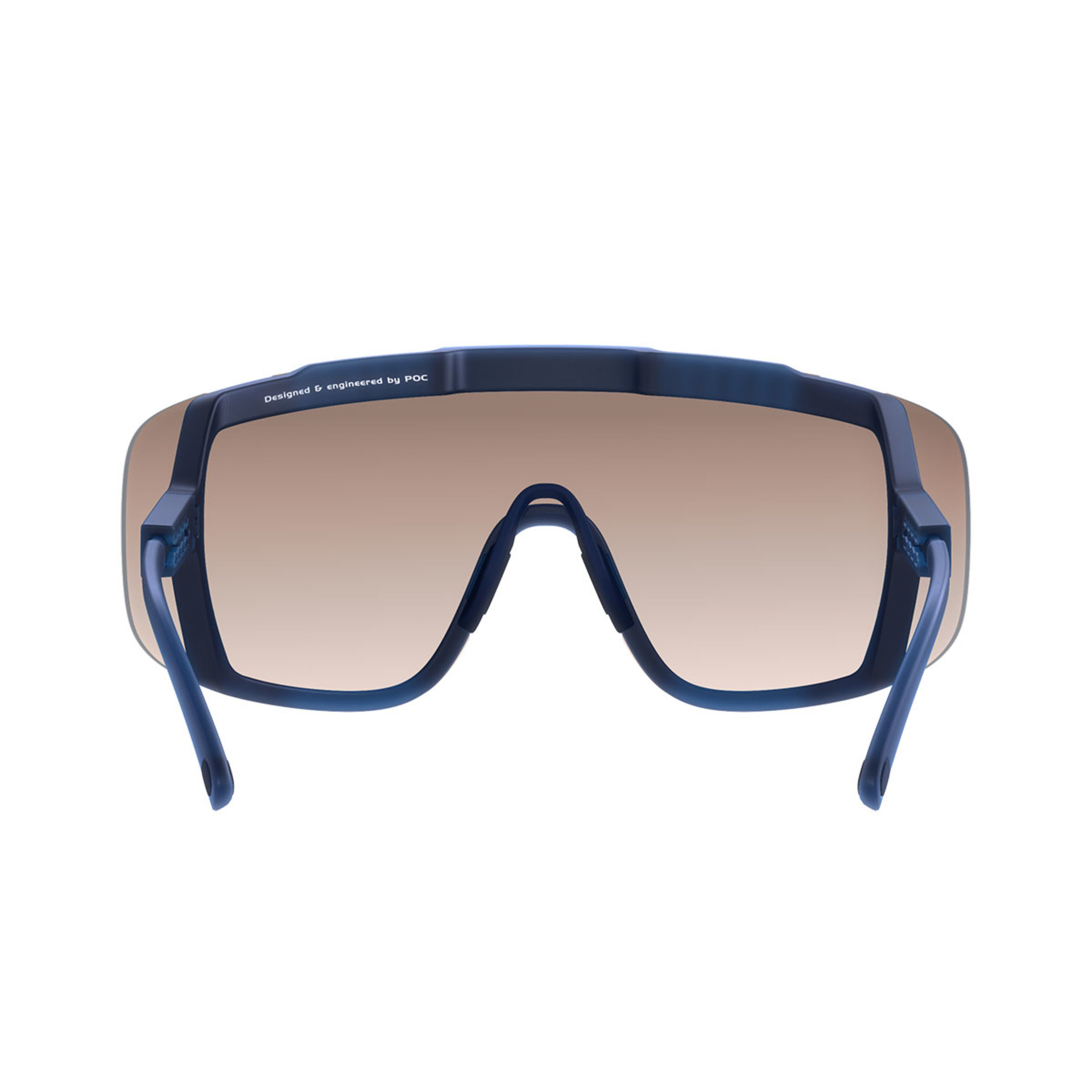 POC Devour Sport Zonnebril Blauw met Clarity Zilver Mirror Lens