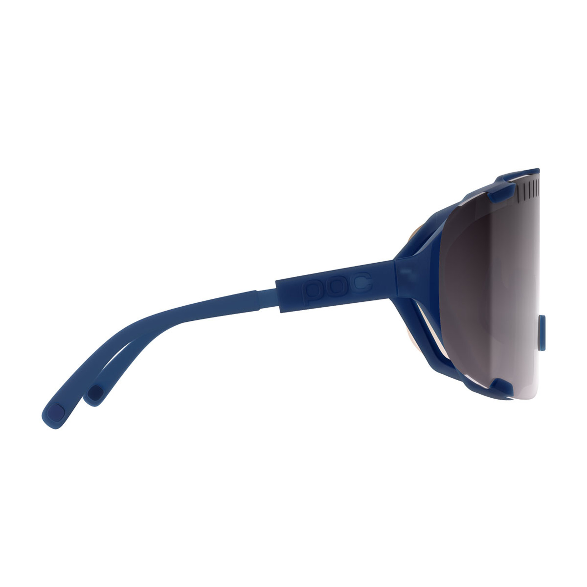 POC Devour Sport Zonnebril Blauw met Clarity Zilver Mirror Lens