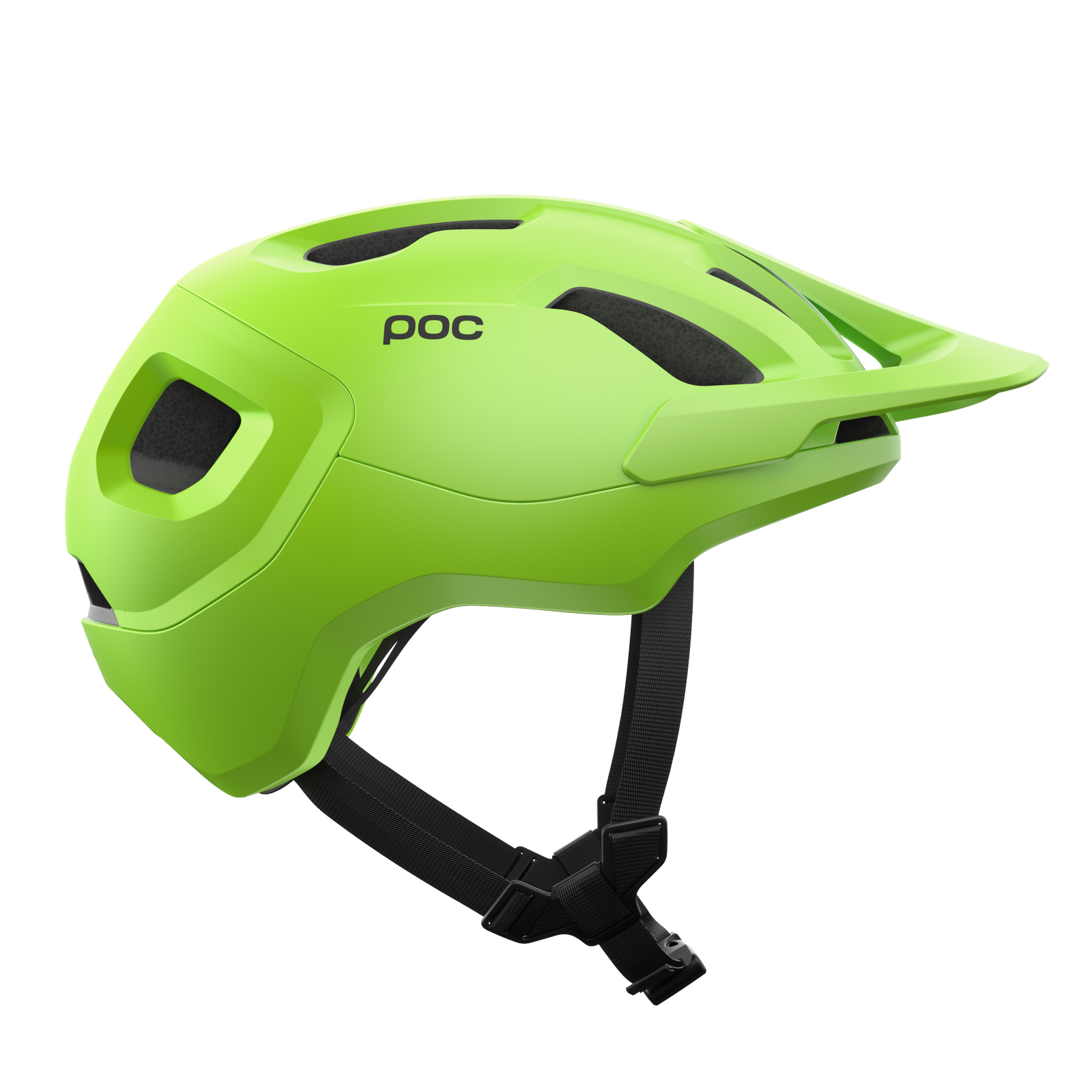 POC Axion MTB Fietshelm Fluo Geel/Mat Groen