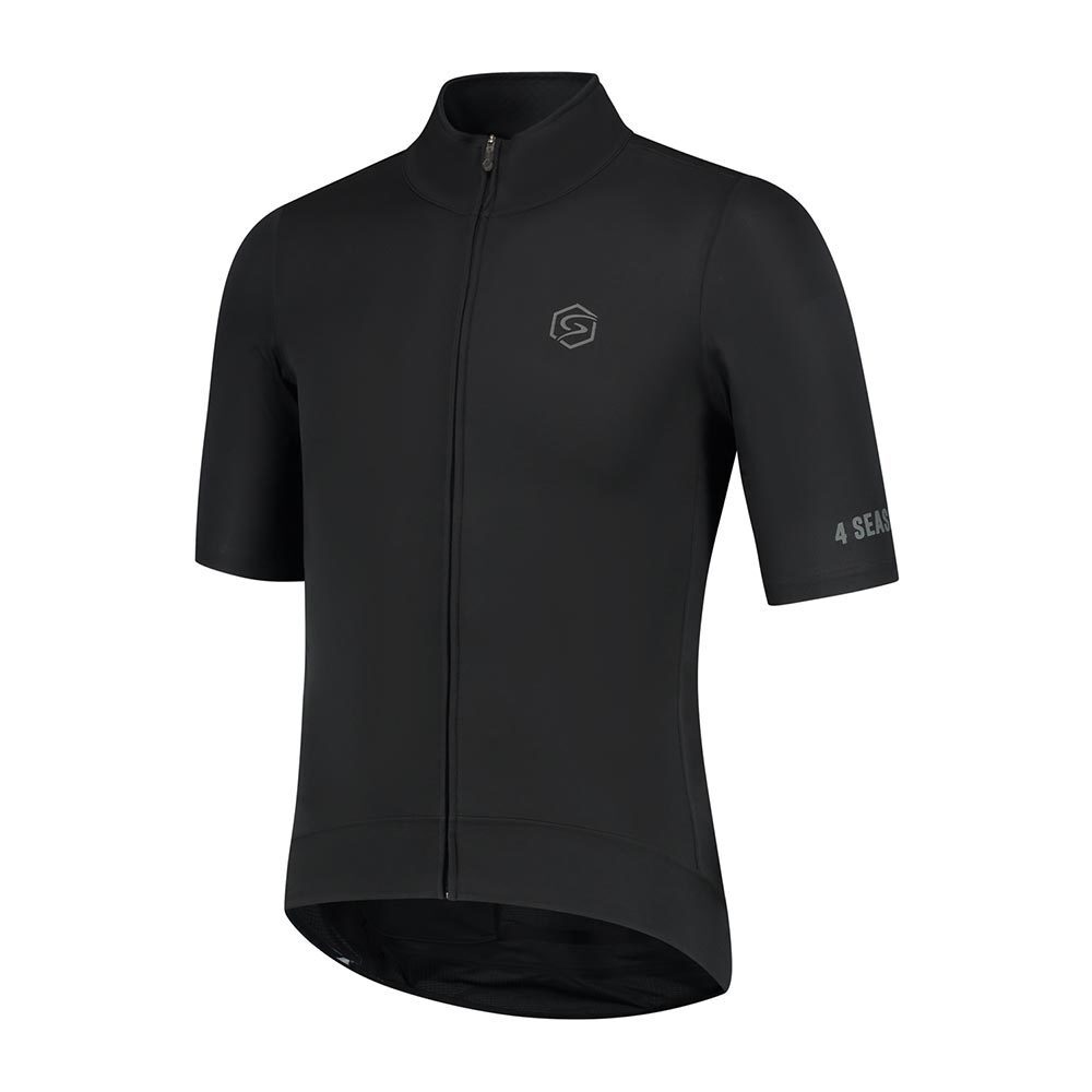 FUTURUM 4 SEASONS PRO Raceday Fietsjack Zwart + Merino Ondershirt