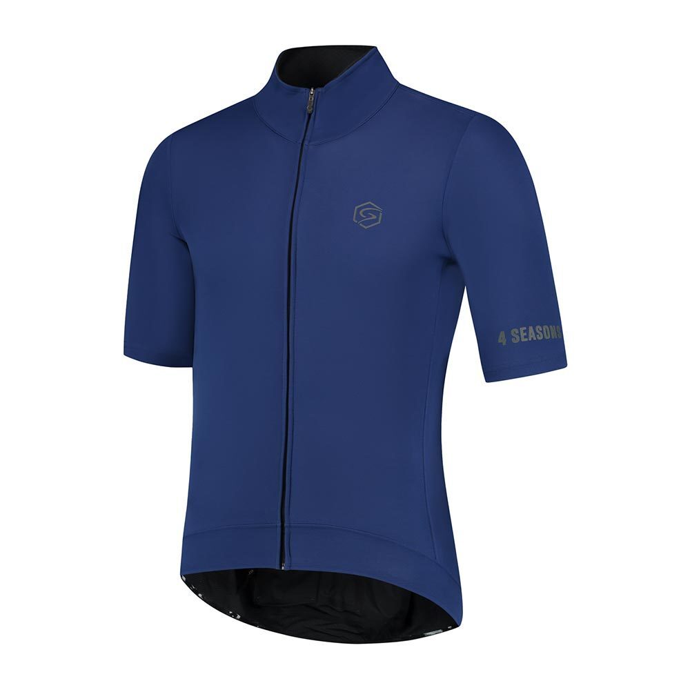 FUTURUM 4 SEASONS PRO Raceday Fietsjack Donkerblauw + Merino Ondershirt