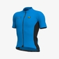 Ale Solid Color Block Fietsshirt Korte Mouwen Blauw Heren