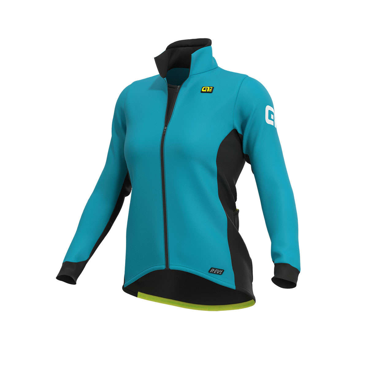 Ale R-EV1 Future Warm Fietsjack Blauw/Zwart Dames