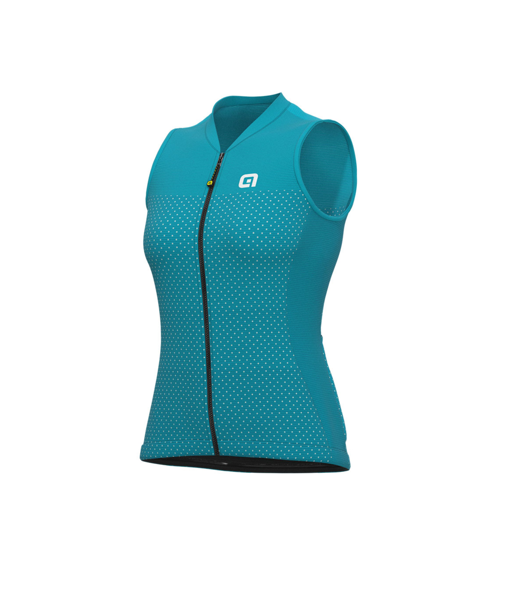 Ale Solid Level Fietsshirt Zonder Mouwen Turquoise Dames
