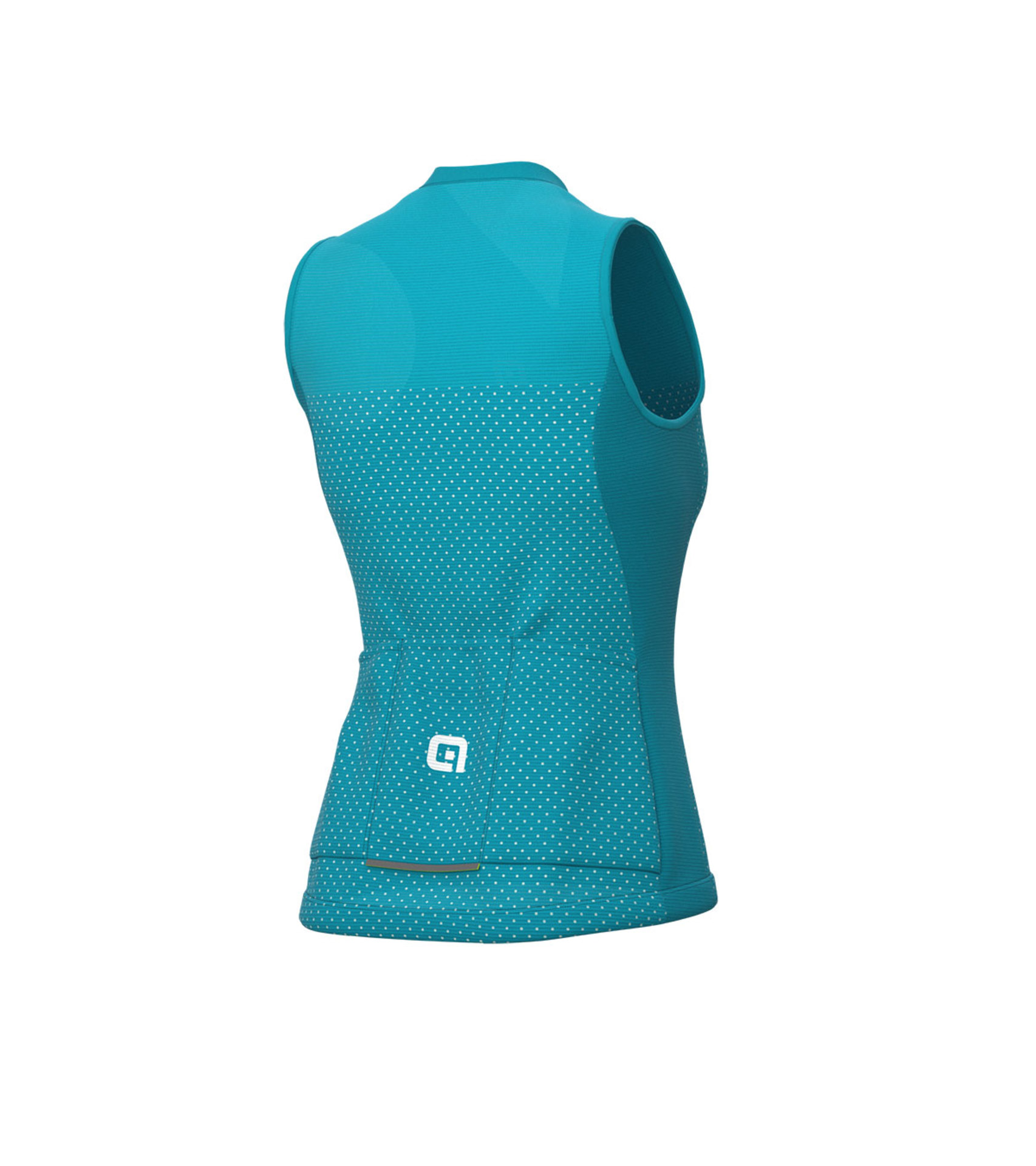 Ale Solid Level Fietsshirt Zonder Mouwen Turquoise Dames
