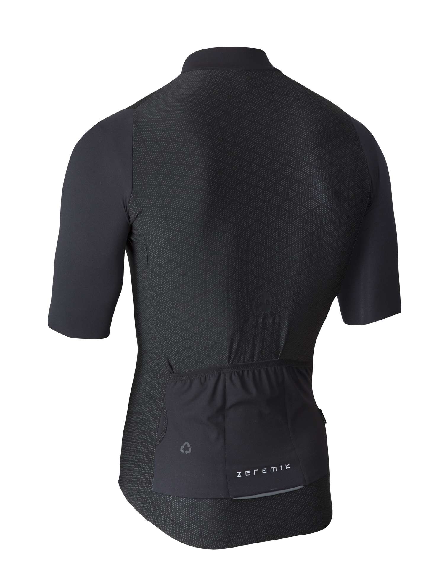 Etxeondo Zeramik Fietsshirt Korte Mouwen Zwart Heren