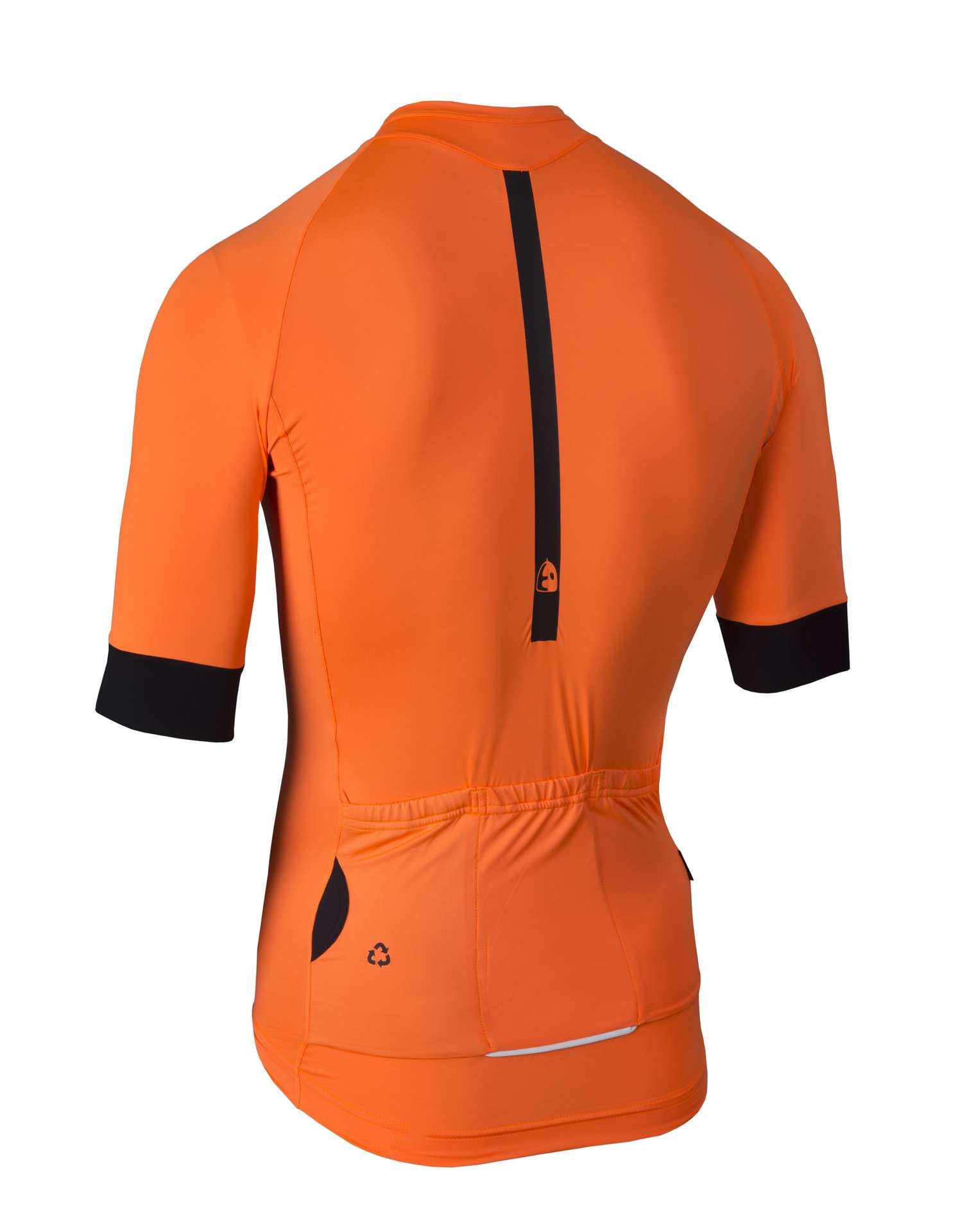 Etxeondo Entzun Fietsshirt Korte Mouwen Oranje Heren