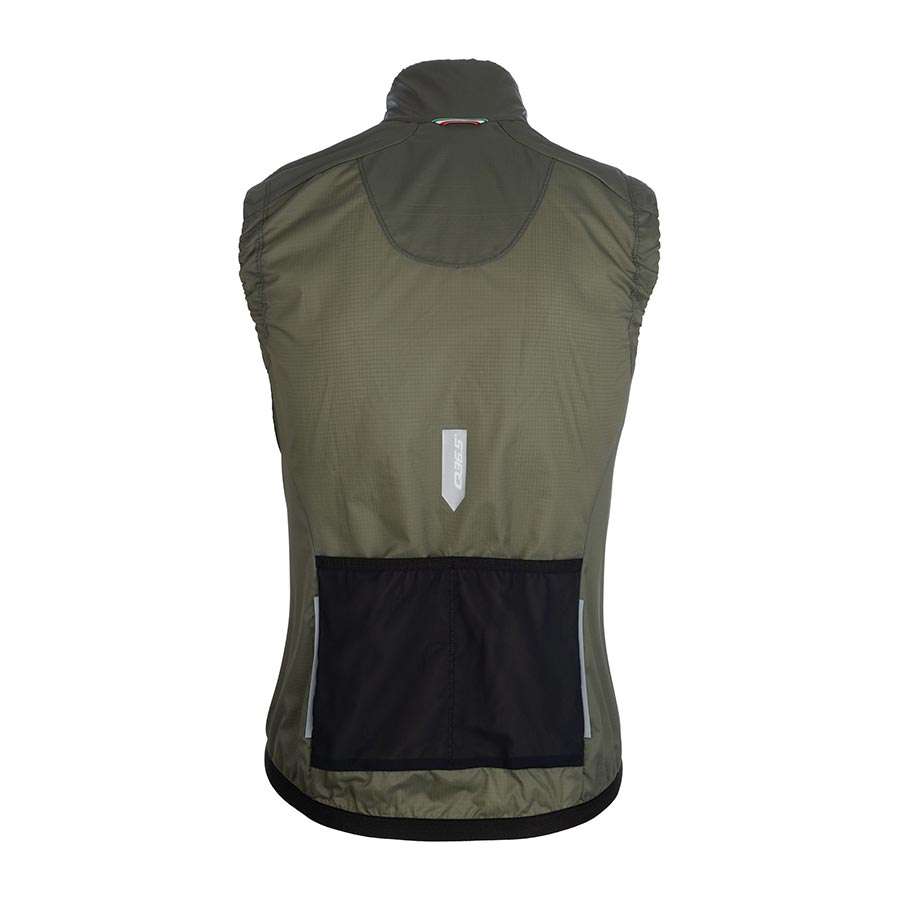 Q36.5 Adventure Insulation Windvest Olijfgroen Dames