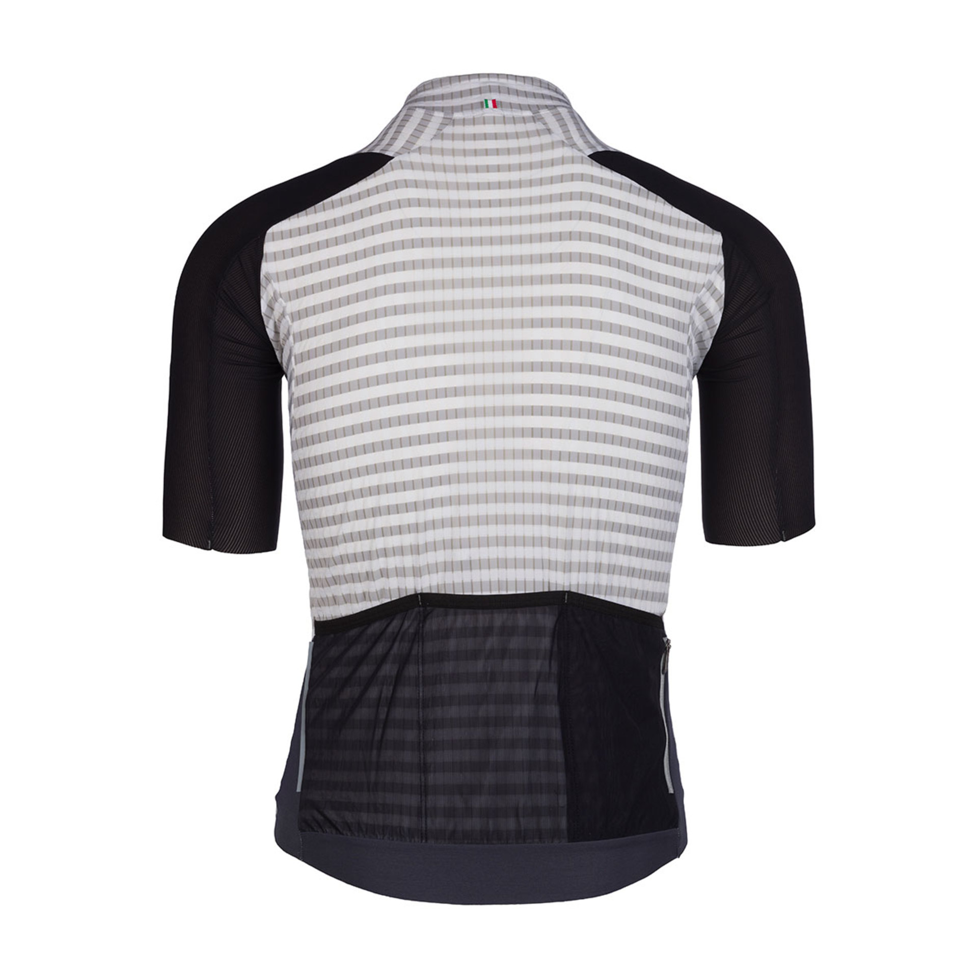 Q36.5 Clima Fietsshirt Korte Mouwen Wit/Zwart Heren