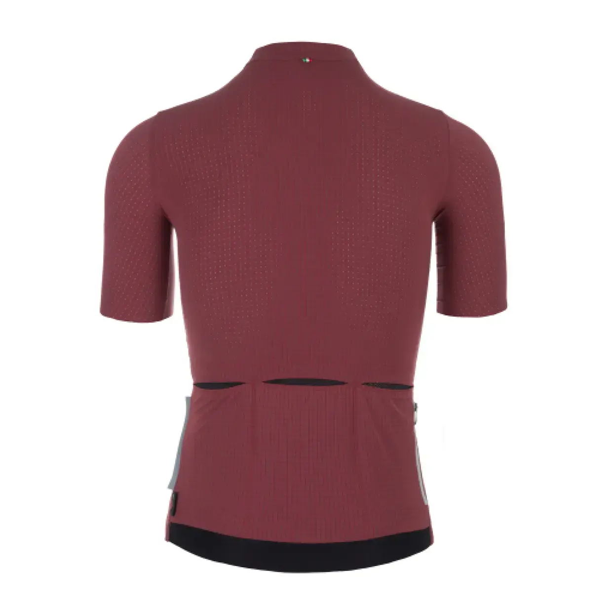 Q36.5 Pinstripe PRO Fietsshirt Korte Mouwen Rood/Zilver Heren