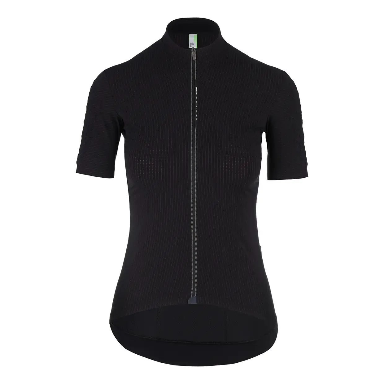 Q36.5 Grid Skin Fietsshirt Korte Mouwen Zwart Dames