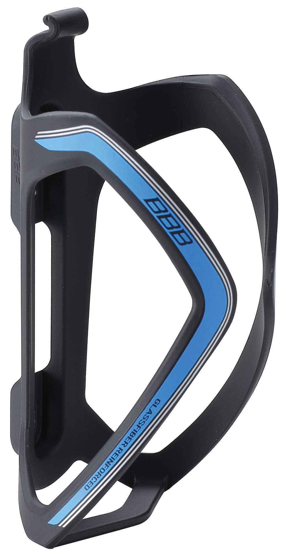 BBB Cycling FlexCage Bidonhouder Mat Zwart/Blauw