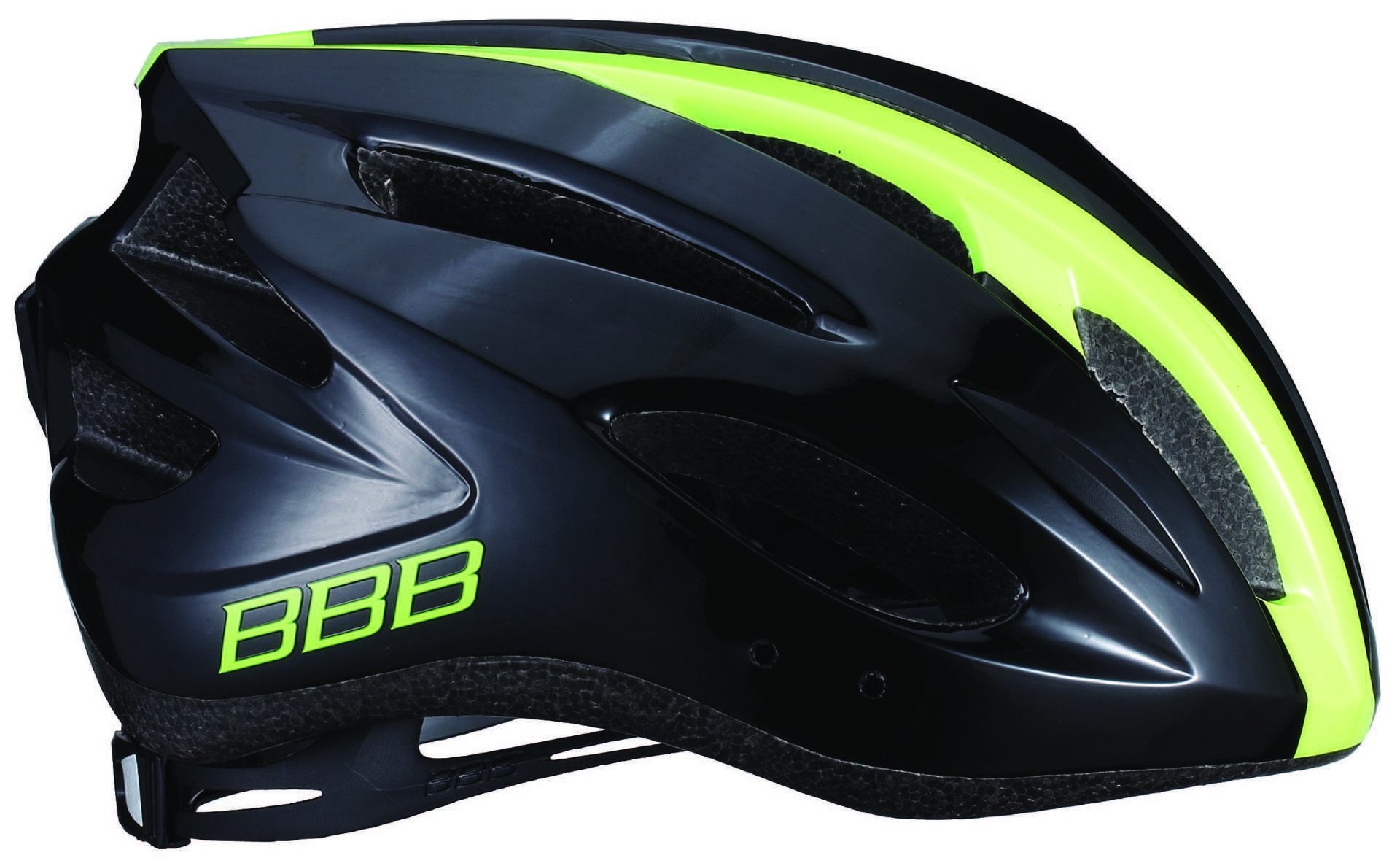 BBB Cycling Condor BHE-35 2017 Race Fietshelm Zwart/Neon Geel