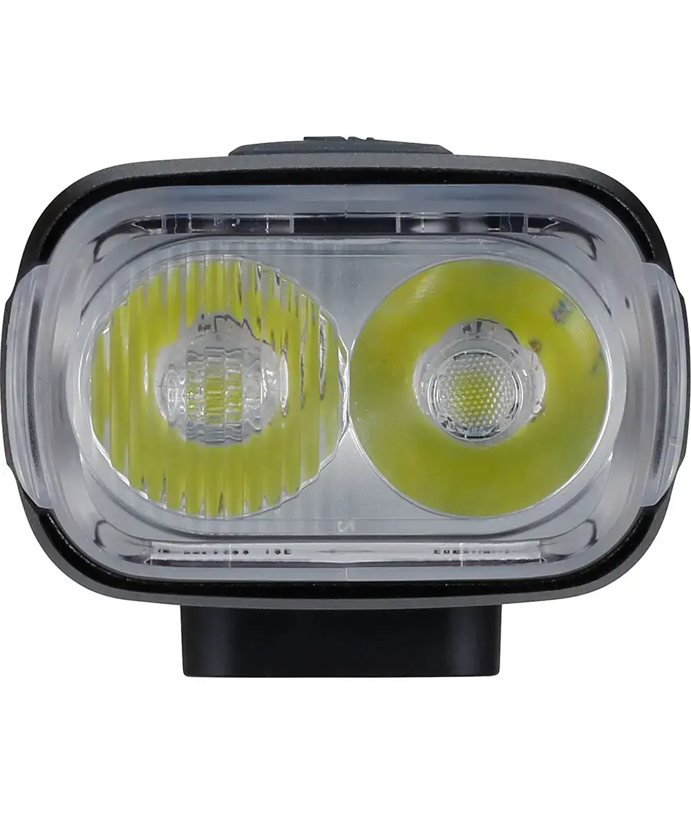 BBB Cycling StrikeDuo 1600 Indicator BLS-172i Koplamp Zwart