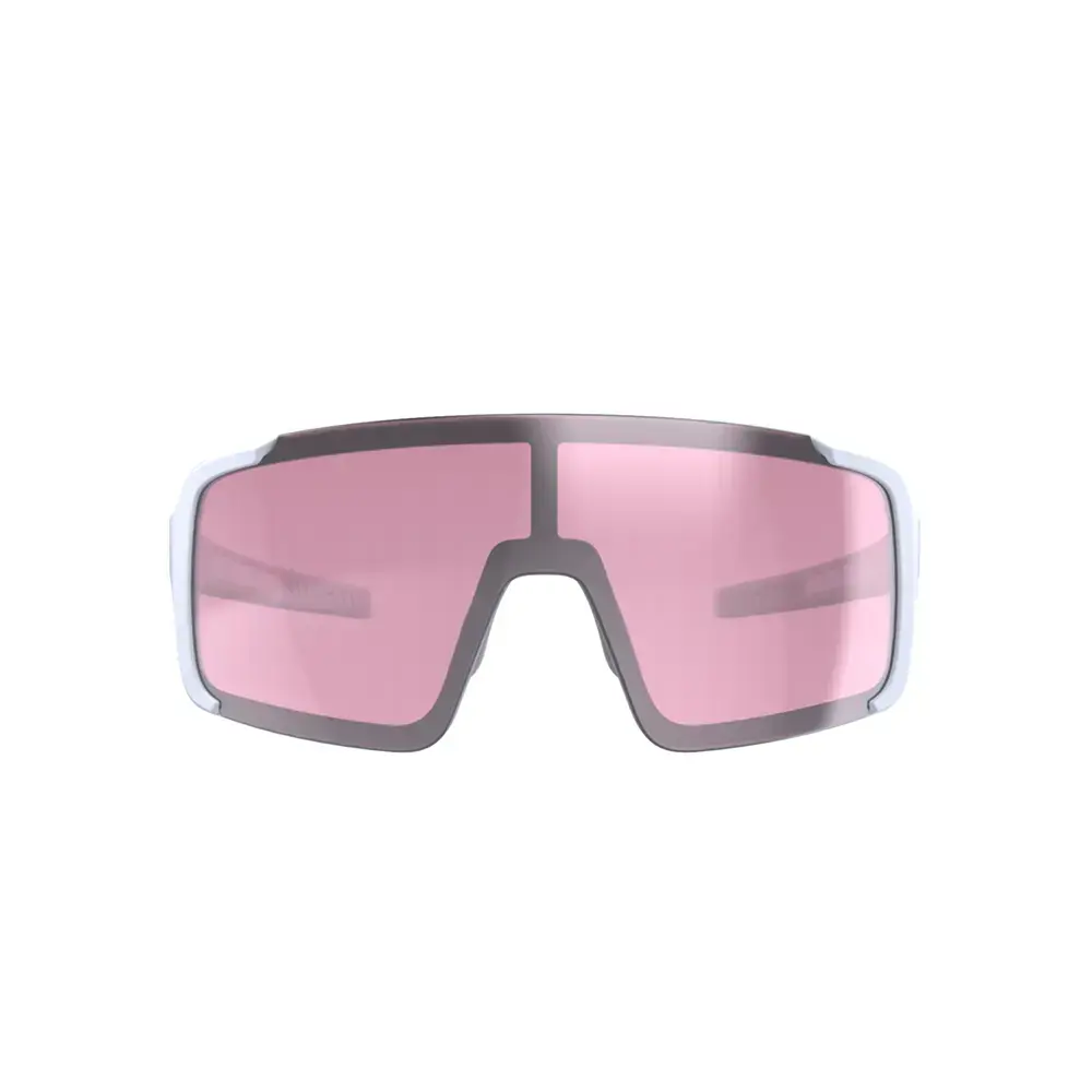 BBB Cycling Chester Narrow BSG-73 Sport Zonnebril Wit Met Pink Flash Mirror Lens