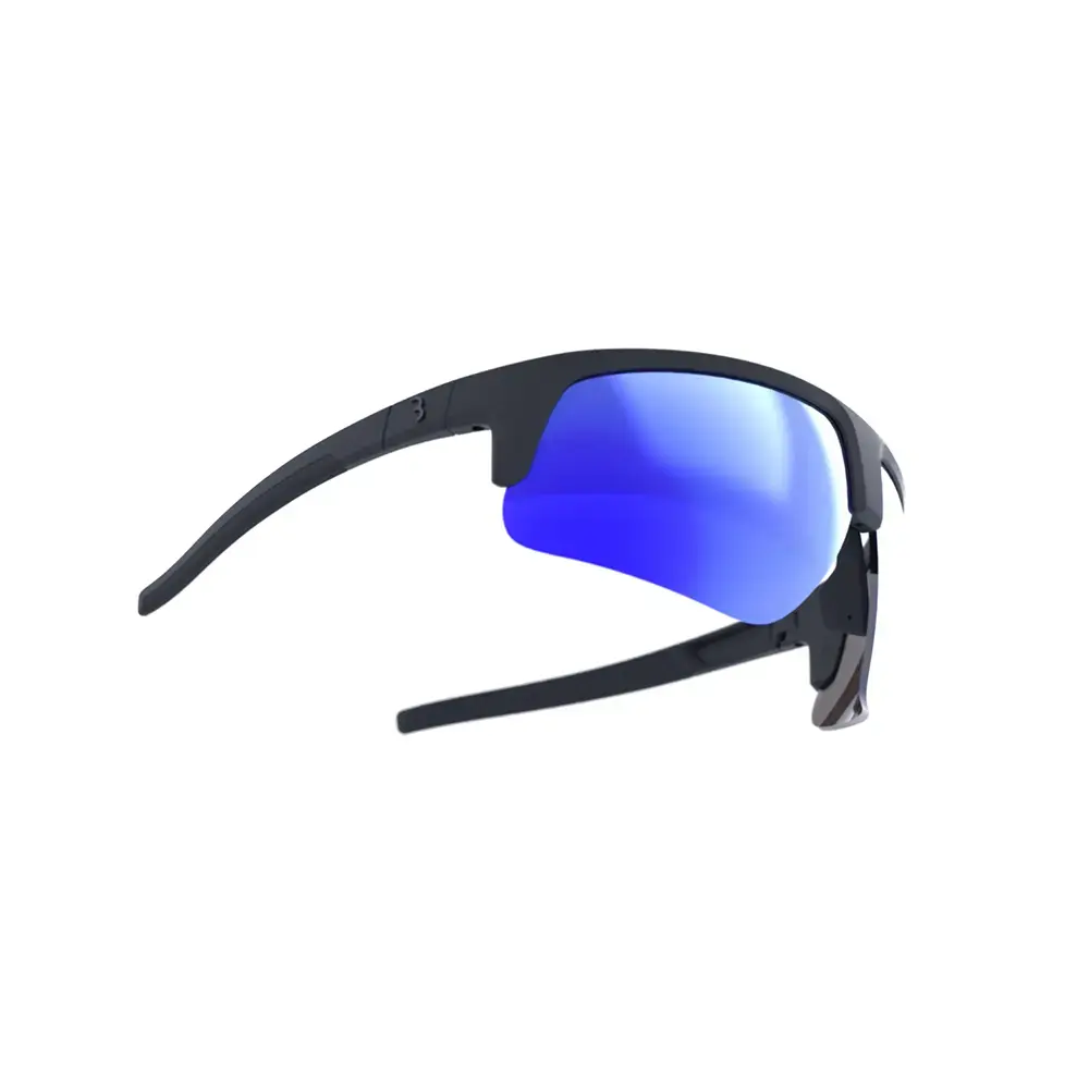 BBB Cycling Comet BSG-75 Sport Zonnebril Mat Zwart Met MLC Ice Blue Lens