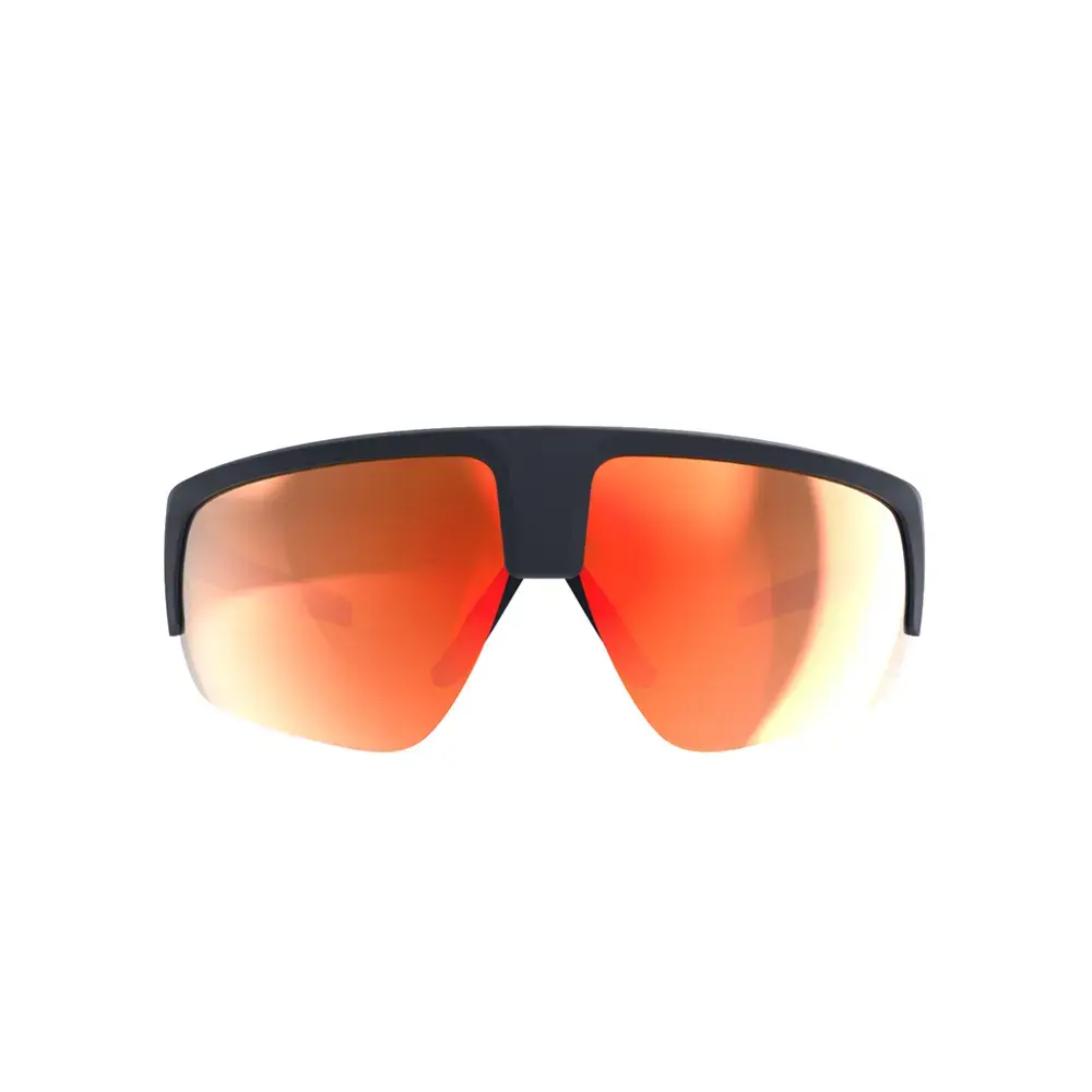 BBB Cycling Comet BSG-75 Sport Zonnebril Mat Zwart Met MLC Orange/Red Lens