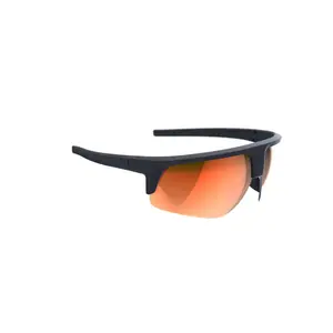 BBB Cycling Comet BSG-75 Sport Zonnebril Mat Zwart Met MLC Orange/Red Lens