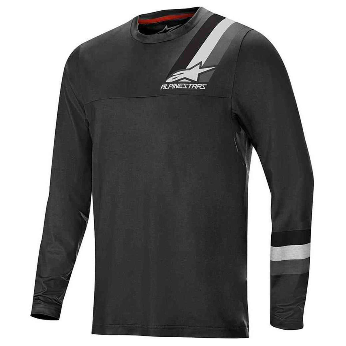 Alpinestars Alps 4.0 MTB Fietsshirt Lange Mouwen Grijs/Zwart Heren