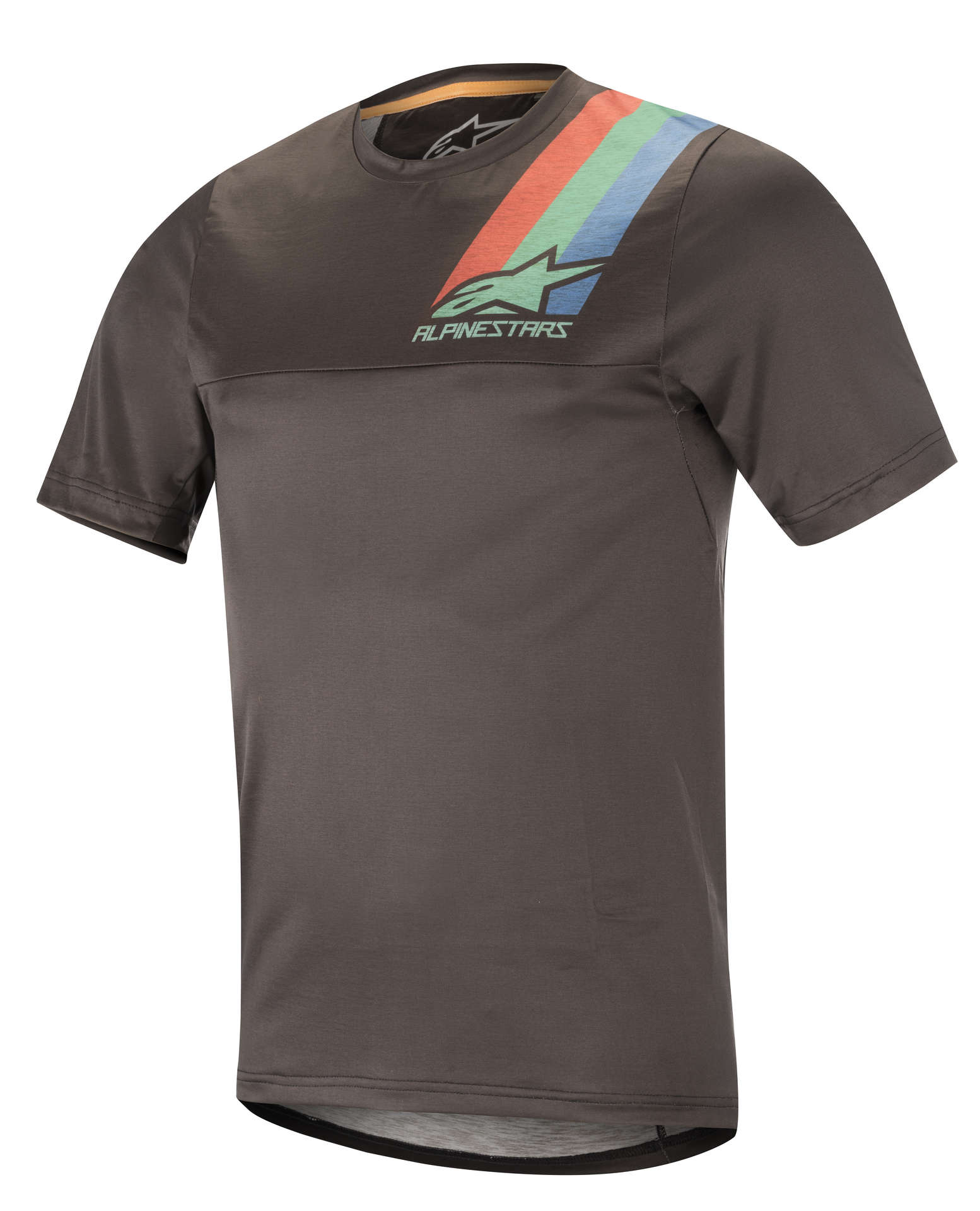 Alpinestars Alps 4.0 MTB Fietsshirt Korte Mouwen Grijs/Rood Heren